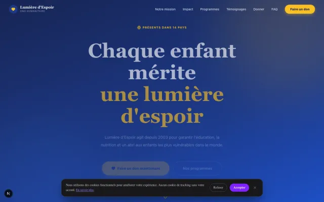 Lumière d'Espoir